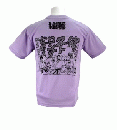 ミズノ 【柔道部物語】キャラクターTシャツ(ストロング)紫
